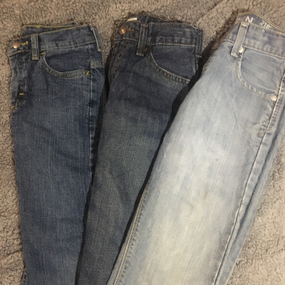 3 Pairs boys jeans size10